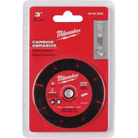 Carbide Abrasive Blade, 3" x 3/8" Arbor, Silicon Carbide, 20000 RPM Moffatt Supply & Specialties