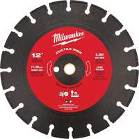 Circular Saw Blade, 12", Ductile Iron Use Moffatt Supply & Specialties