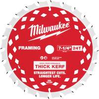 Thick Kerf Framing Circular Saw Blade, 7-1/4", 24 Teeth, Wood Use Moffatt Supply & Specialties