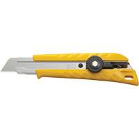 Ratchet Lock Utility Knife with Solid Blade, 18 mm, Stainless Steel Blade Moffatt Supply & Specialties