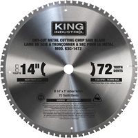 Lame de scie &agrave; tronçonner, 14", 72 dents, Pour M&eacute;tal Moffatt Supply & Specialties