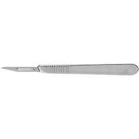 Small GRAFIX Scalpel with Prominent Point, Metal Blade Moffatt Supply & Specialties