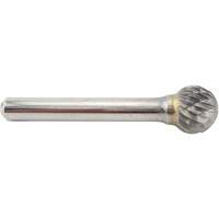 Ball Shape Carbide Shipyard Bur, SD-5, 1/2" Dia., 1/4" Shank, 7/16" Depth of Cut Moffatt Supply & Specialties