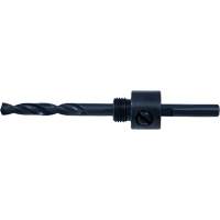 Mandrin pour scie-cloche &agrave; queue ronde, 9/16" - 1-3/16", 1/4" Tige Moffatt Supply & Specialties