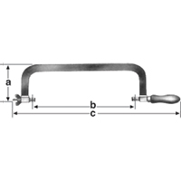 Hacksaw Frame, 12" Moffatt Supply & Specialties