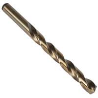 Jobber Drill Bits, High Speed Cobalt, #1, 3-7/8" L, 2-5/8" Flute, 135° Point Angle Moffatt Supply & Specialties