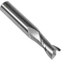 Fraise en bout carr&eacute;e 30° S108, 1/4" dia., 2-1/2" lo, 2 cannelures, 1/4" tige, Carbure Moffatt Supply & Specialties