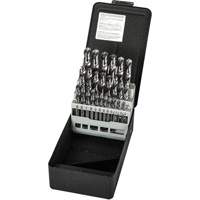 Stub Length Drill Bit Set, 29 Pieces, High Speed Steel Moffatt Supply & Specialties