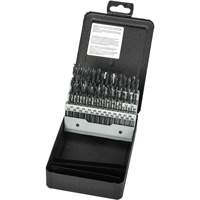 Stub Length Drill Bit Set, 60 Pieces, High Speed Steel Moffatt Supply & Specialties