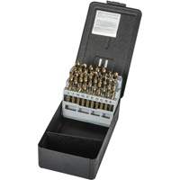 Heavy-duty Screw Machine Drill Bit Set, 26 Pieces, High Speed Cobalt Moffatt Supply & Specialties