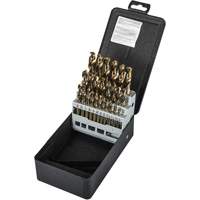 Heavy-duty Screw Machine Drill Bit Set, 29 Pieces, High Speed Cobalt Moffatt Supply & Specialties
