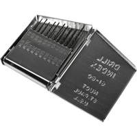 Jobber Length Drill Bit Set, 20 Pieces, High Speed Steel Moffatt Supply & Specialties