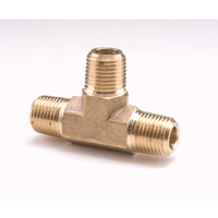 Raccords en t&eacute; m&acirc;les, Laiton, 1/2" Moffatt Supply & Specialties