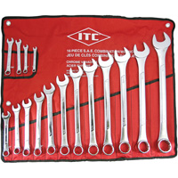 ICW-16 Professional Raised Panel Wrench Set, Combination, 16 Pieces, Imperial Moffatt Supply & Specialties