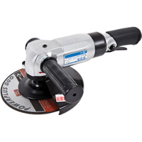 Super Heavy-Duty Angle Grinder, 7" Wheel, 3/8" NPT Inlet, 7800 RPM Moffatt Supply & Specialties
