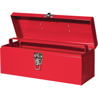 Coffre &agrave; outils portatif ATB100 avec plateau en m&eacute;tal pour outils, 6" P x 16" la x 6-1/2" h, Rouge Moffatt Supply & Specialties