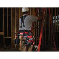 Contractor Work Belt With  Suspension Rig, Nylon, Black Moffatt Supply & Specialties