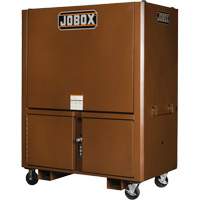Field Office Jobsite Box, 33" W x 63" D x 80" H, Steel, Red Moffatt Supply & Specialties