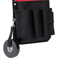 Utility Pouch, Multiple Tool Holder, Nylon, 9 Pockets Moffatt Supply & Specialties