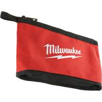 Zipper Pouch, Canvas, 1 Pockets, Black/Red Moffatt Supply & Specialties