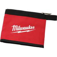 Multi-Size Zipper Pouches - Set of 3, Canvas, 3 Pockets, Black/Red Moffatt Supply & Specialties