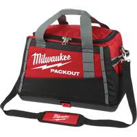 Packout Tool Bag, Ballistic Nylon, 8 Pockets, Black/Red Moffatt Supply & Specialties