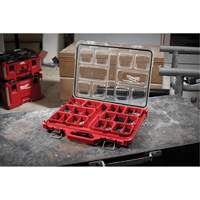 Organisateur profil&eacute; Packout, 19-3/4" x 16-2/5" x 2-1/2", Noir/Rouge Moffatt Supply & Specialties