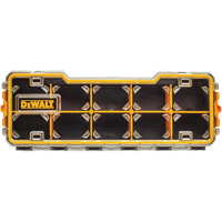 Organisateur avec compartiments PRO, 6-5/8" la x 17-5/8" p x 2-7/8" h, Noir/Jaune Moffatt Supply & Specialties