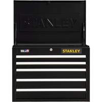 300 Series Tool Chest, 26" W, 5 Drawers, Black Moffatt Supply & Specialties