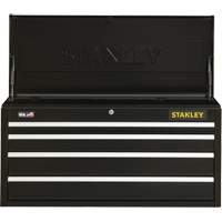 300 Series Tool Chest, 41" W, 4 Drawers, Black Moffatt Supply & Specialties
