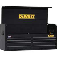 Tool Chest, 51-1/2" W, 8 Drawers, Black Moffatt Supply & Specialties