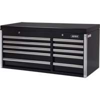 Industrial Tool Chest, 41" W, 10 Drawers, Black Moffatt Supply & Specialties