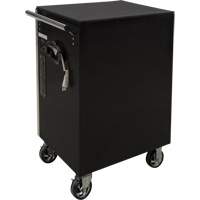Heavy-Duty Tool Cart, 7 Drawers, 28" W x 22" D x 42-3/8" H, Black Moffatt Supply & Specialties