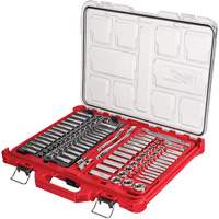 Ensemble de cliquet et douilles avec organisateur &agrave; profil bas Packout, 106 Mcx, Prise de 1/4"/3/8", Profond Moffatt Supply & Specialties