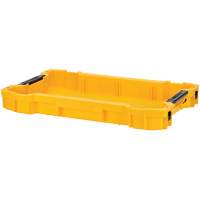 Plateau d'outils peu profond ToughSystem, 18-2/5" x 12" x 2-1/3", Jaune Moffatt Supply & Specialties