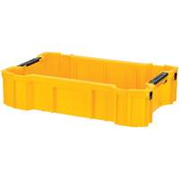 Plateau d'outils profond ToughSystem, 18-2/5" x 12" x 4-1/2", Jaune Moffatt Supply & Specialties