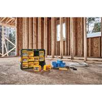 Organisateur Flip-Bin, 3-7/8" la x 17-3/4" p x 13-7/8" h, Noir/Jaune Moffatt Supply & Specialties