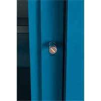 Jobsite Storage Cabinet, Steel, 47.5 Cubic Feet, Blue Moffatt Supply & Specialties
