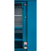 Jobsite Storage Cabinet, Steel, 47.5 Cubic Feet, Blue Moffatt Supply & Specialties