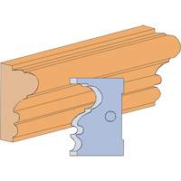 Jeu de couteaux pour moulage en forme d'anse de fantaisie Moffatt Supply & Specialties
