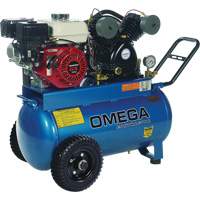 Contractor Series Air Compressors, Gas, 16.6 Gal. (20 US Gal), 125 PSI Moffatt Supply & Specialties