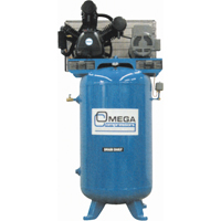 Industrial Series Air Compressors - Vertical Compressors - Two Stage, 66.6 Gal. (80 US Gal) Moffatt Supply & Specialties