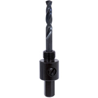 Tri-Sided Holesaw Arbor, 9/16" - 1-3/16", 3/8" Shank Moffatt Supply & Specialties