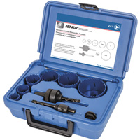 Premium Electrician's Holesaw Kit, 8 Pieces Moffatt Supply & Specialties