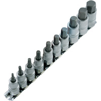 Jeu de douilles m&eacute;triques HSW3812-10M, Hexagonale, Prise 1/2"/3/8", 10 mr Moffatt Supply & Specialties