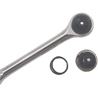 60-Tooth Mini Head Ratchet Wrench, 3/8" Drive, Ergonomic Handle Moffatt Supply & Specialties