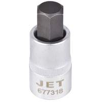 Bit Socket, Hex, 1/2" x 2" L, 1/2" Drive Moffatt Supply & Specialties