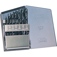 Jeux de forets, 21 morceaux, Acier rapide Moffatt Supply & Specialties