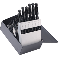 Drill Sets, 25 Pieces, High Speed Steel Moffatt Supply & Specialties