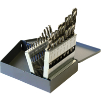 Drill Sets, 19 Pieces, High Speed Steel Moffatt Supply & Specialties